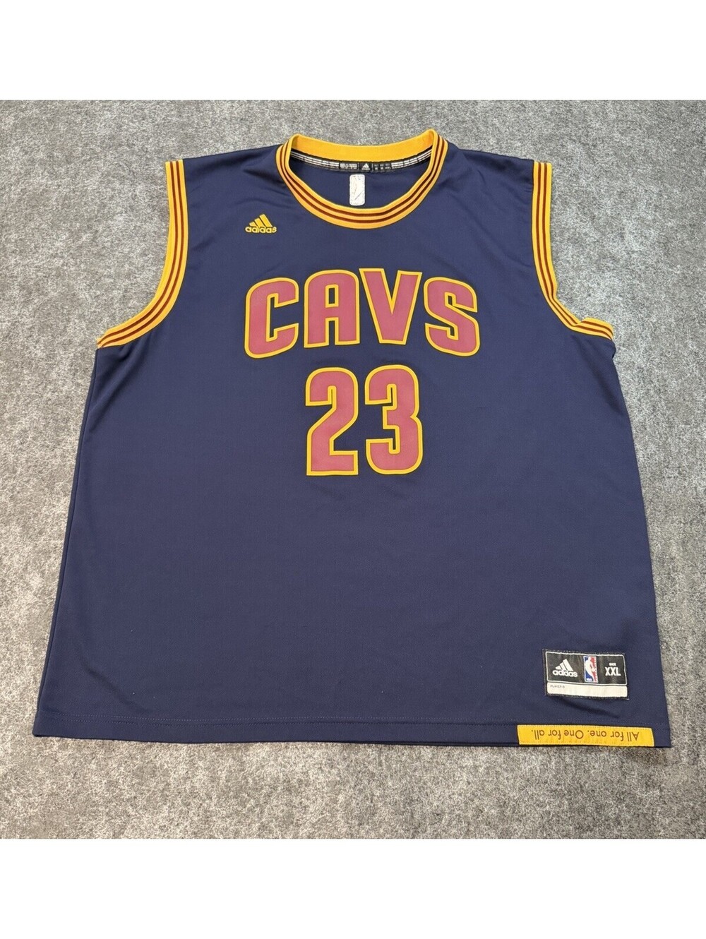 Adidas LeBron James #23 Cleveland Cavaliers Swingman Jersey Men’s 2XL NBA